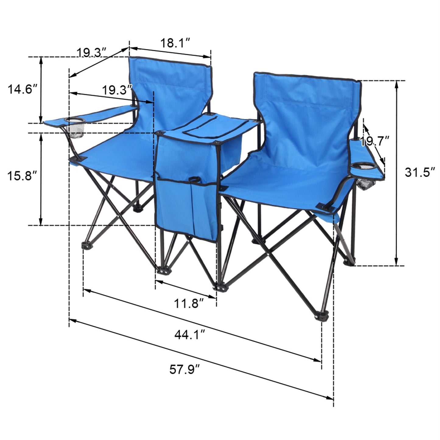 The Ultimate 2 - Person Camping Chair - Infinex Studios