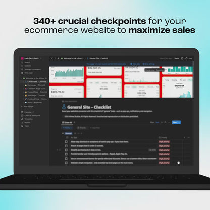 The Ultimate ECommerce Checklist